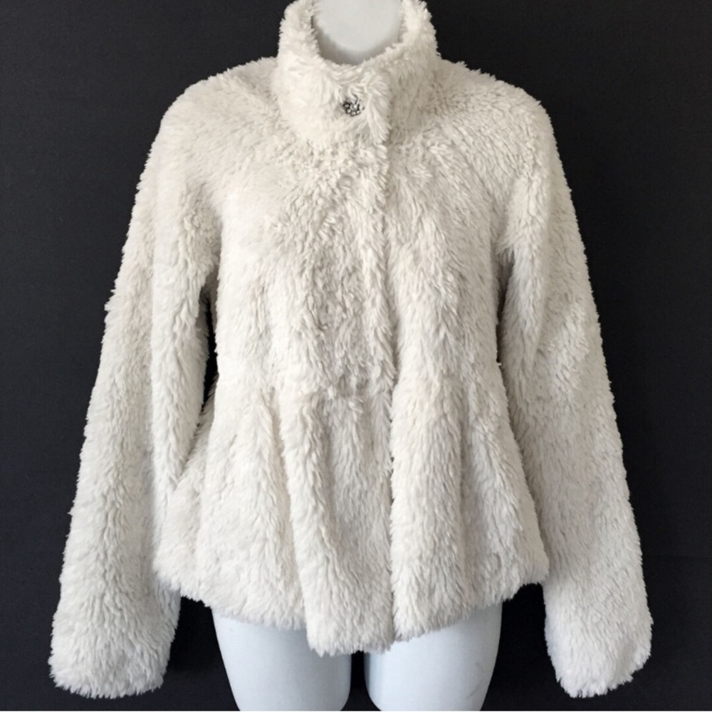 Rebecca Taylor Faux Fur Jacket